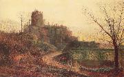 Atkinson Grimshaw The Deserted House oil painting on canvas